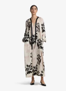 Naive Flower Print Dress