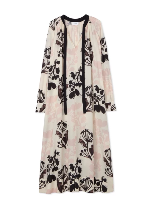 Naive Flower Print Dress